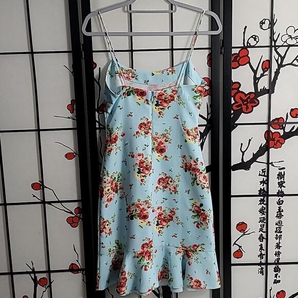 Likely 1002- Zadie Blue Floral Dress - Picture 7 of 10